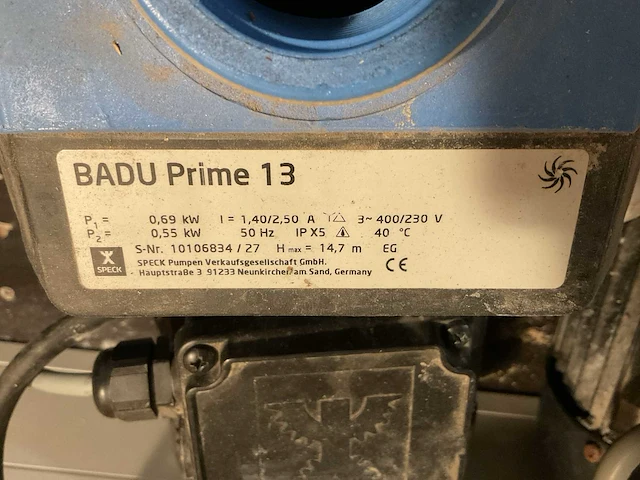 Badu waterpomp (3x) - afbeelding 2 van  7