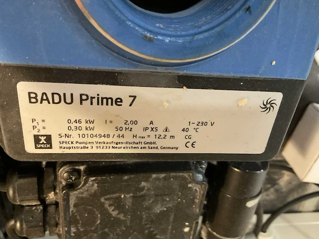 Badu waterpomp (3x) - afbeelding 4 van  7