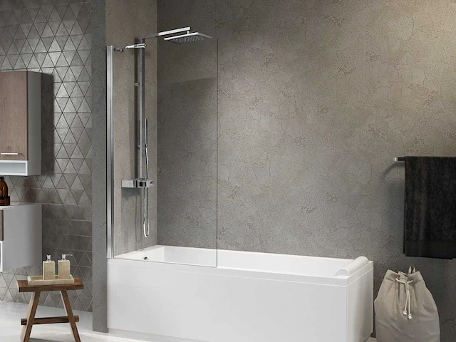 Badwand 90x150cm easy clean - afbeelding 1 van  1