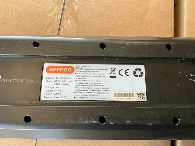 Bafang gereviseerde elektrische fiets accu (36x) - afbeelding 2 van  7