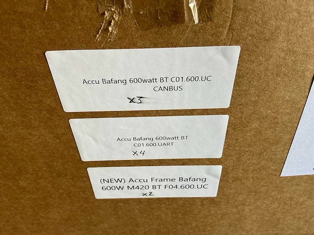 Bafang niet gereviseerde elektrische fiets accu (49x) - afbeelding 6 van  9
