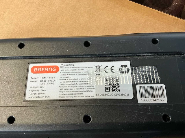 Bafang/joycube gereviseerde elektrische fiets accu (37x) - afbeelding 3 van  7