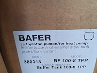 Bafer 100-8 tpp warmte pomp buffer tank - afbeelding 2 van  3