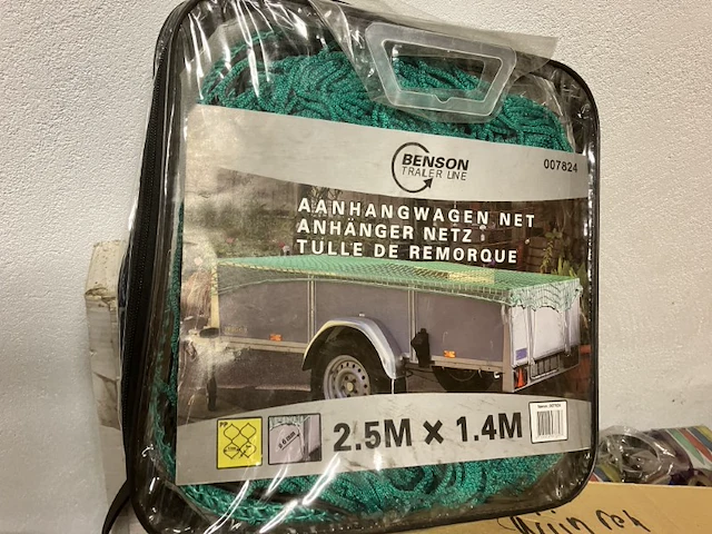 Bagage net 2,5mtr. x 1,4 mtr. - afbeelding 2 van  5