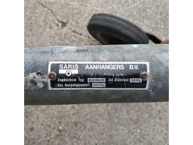 Bagagewagen saris, arba 600, bouwjaar 2009 - afbeelding 19 van  19