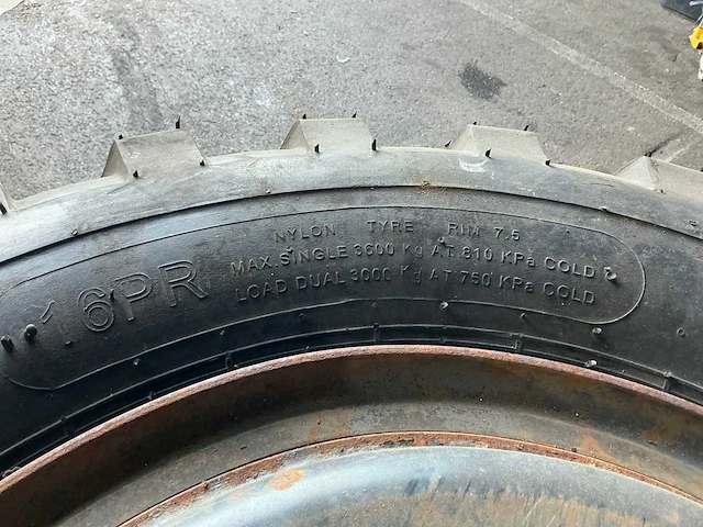 Bagger security band, wiel en velg - afbeelding 7 van  8