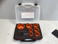Bahco 3834-set-72-35/83 sandflex bi-metal holesaw set 9 pcs - afbeelding 1 van  3