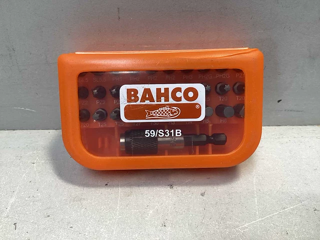 Bahco 59/s31b bitset 31-delig - afbeelding 1 van  5