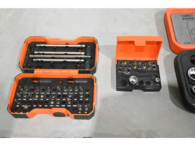 Bahco bit- en doppenset (7x) - afbeelding 4 van  5