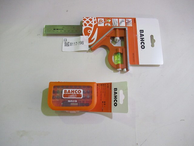 Bahco bitset + winkelhaak 59s31b/ cs 300 - afbeelding 3 van  3