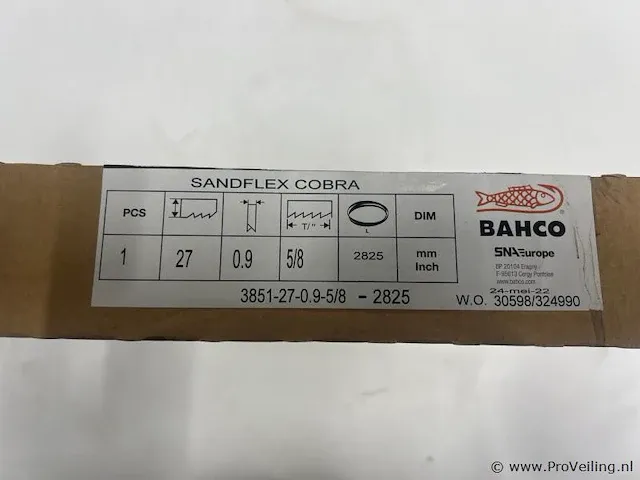 Bahco sandflex cobra lintzaag - afbeelding 2 van  2