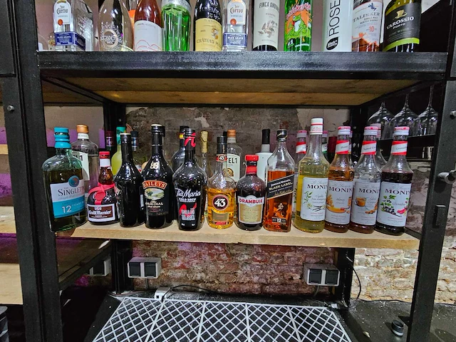 Baileys, tia maria, johny walker, etc. - flessen drank (44x) - afbeelding 2 van  5