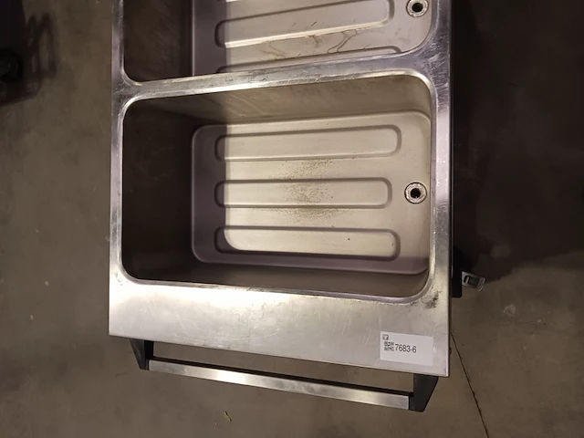 Bain marie wagen, 3 bakken, gastronorm metos, 3 x 1/1, bouwjaar 2011 - afbeelding 7 van  12