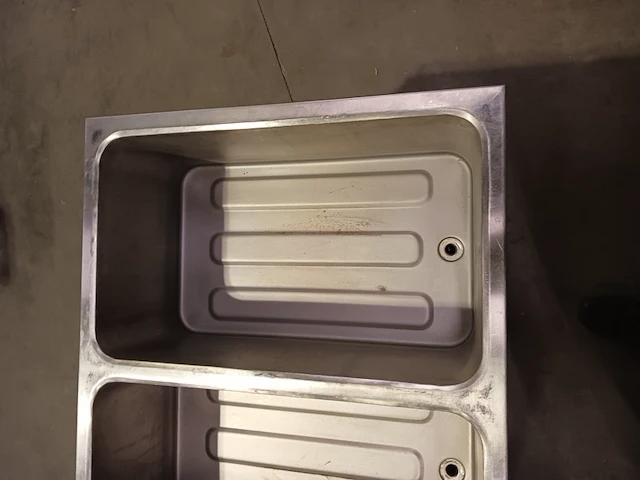 Bain marie wagen, 3 bakken, gastronorm metos, 3 x 1/1, bouwjaar 2011 - afbeelding 9 van  12