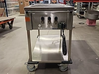 Bain marie wagen, 3 bakken, gastronorm metos, 3 x 1/1, bouwjaar 2011 - afbeelding 11 van  12