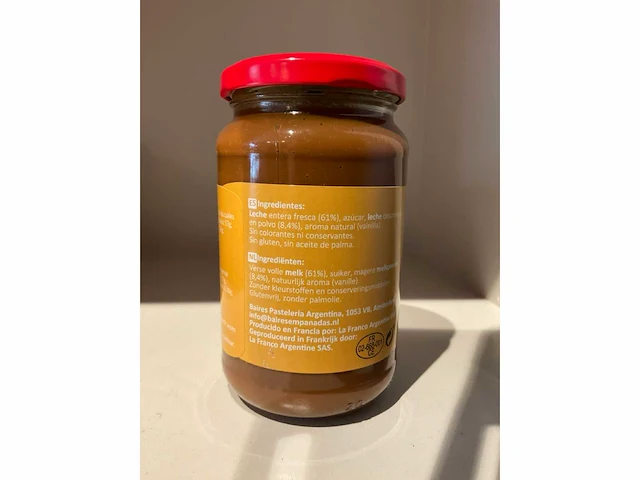 Baires dulce de leche traditional - 430g karamelpasta (28x) - afbeelding 4 van  5