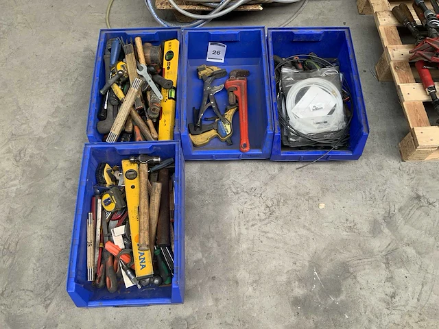 Bak handgereedschap (4x) - afbeelding 1 van  5