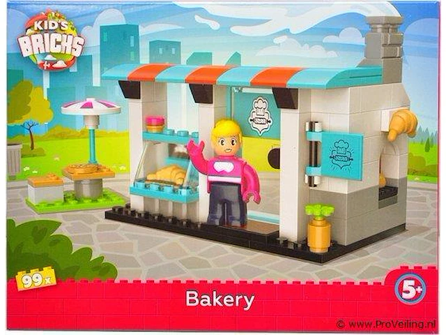 Bakkerij - bouwset - 99-delig - afbeelding 1 van  1