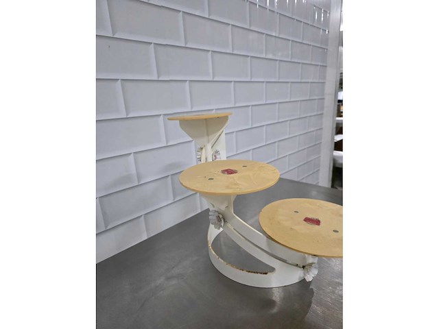 Bakkerij de gier - 3-delige bruidstaart etagiere - afbeelding 4 van  4