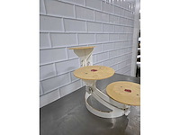 Bakkerij de gier - 3-delige bruidstaart etagiere - afbeelding 4 van  4