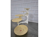 Bakkerij de gier - 5-delige bruidstaart etagiere - afbeelding 2 van  4