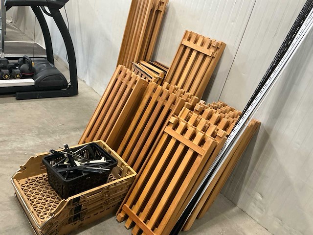 Bakkerij stellage hout - afbeelding 2 van  15