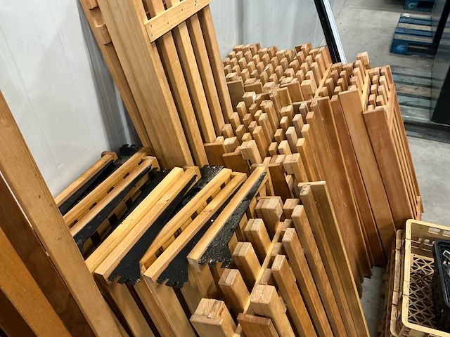 Bakkerij stellage hout - afbeelding 7 van  15