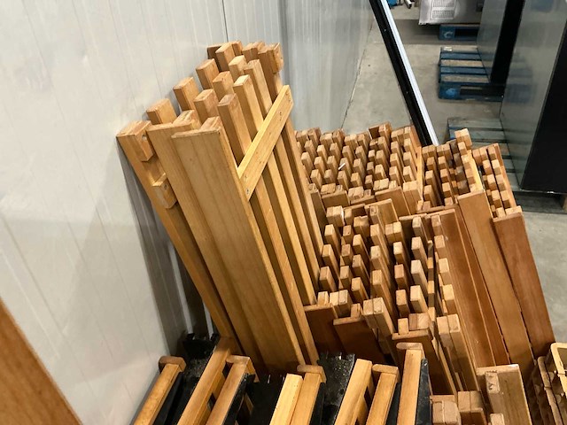 Bakkerij stellage hout - afbeelding 8 van  15