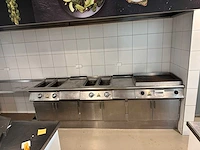 Baklijn met friteuse en bakplaat - afbeelding 1 van  9