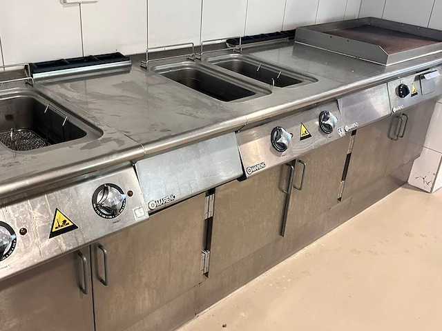 Baklijn met friteuse en bakplaat - afbeelding 6 van  9