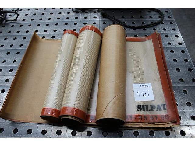 Bakmatten silpat met afmeting 39 x 55 cm. - afbeelding 1 van  2