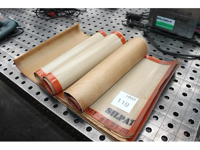 Bakmatten silpat met afmeting 39 x 55 cm. - afbeelding 2 van  2