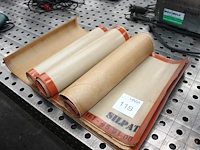 Bakmatten silpat met afmeting 39 x 55 cm. - afbeelding 2 van  2