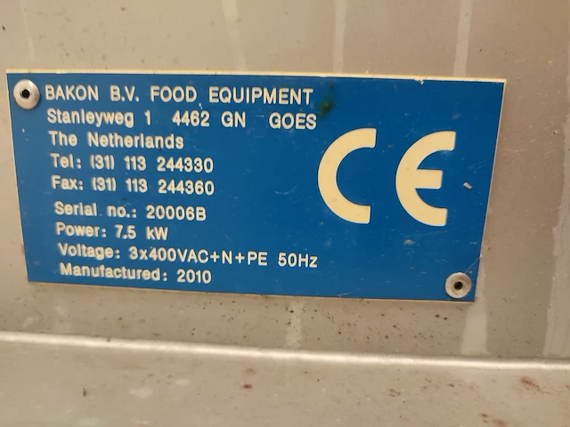 Bakon b.v. food equipment - afbeelding 11 van  19