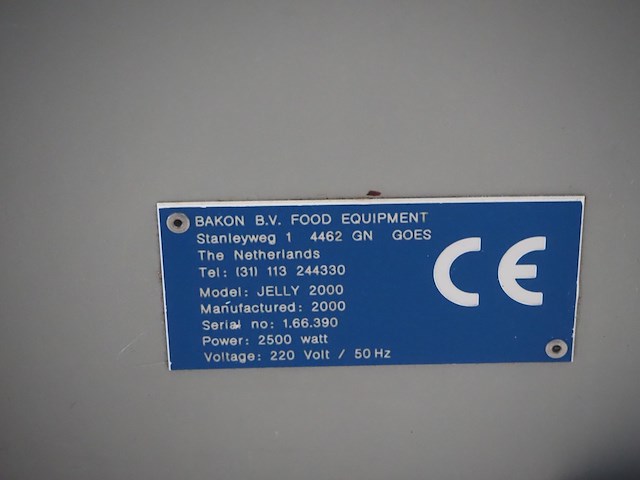 Bakon b.v. food equipment - afbeelding 3 van  12