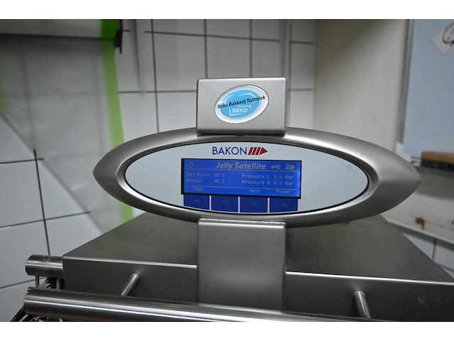 Bakon jelly satellite 2 rvs geleispuitmachine - afbeelding 3 van  6
