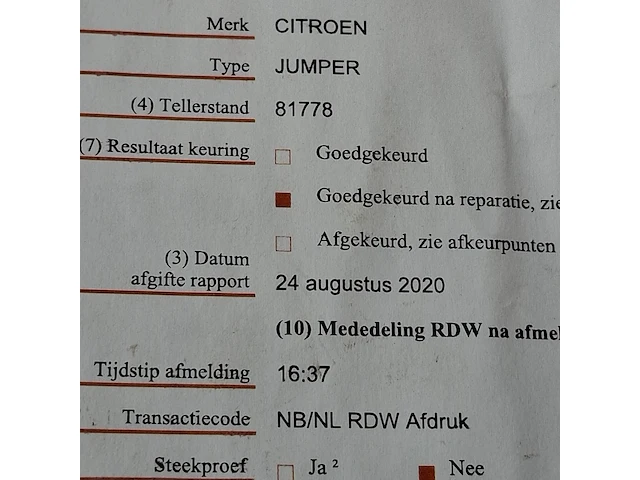 Bakwagen, citroën, jumper 35 2.2 hdi l3, 2015 - afbeelding 29 van  58