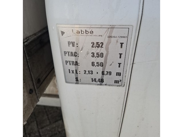 Bakwagen, citroën, jumper 35 2.2 hdi l3, 2015 - afbeelding 40 van  58