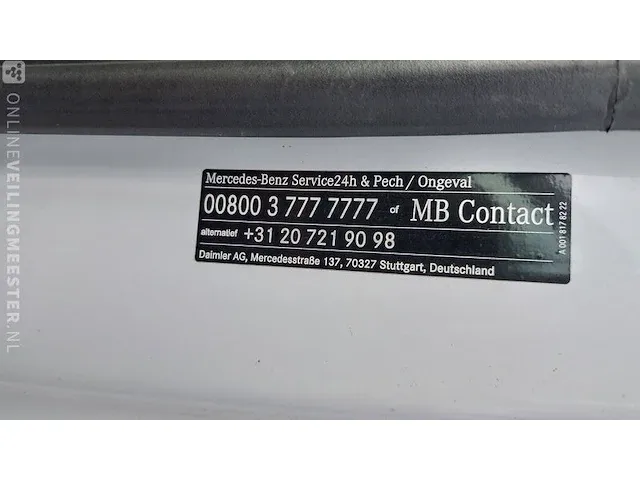 Bakwagen mercedes-benz, sprinter - 516, bouwjaar 2015 - afbeelding 39 van  44