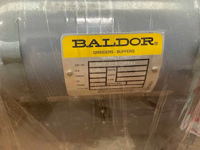 Baldor werkbankslijpmachine - afbeelding 4 van  5