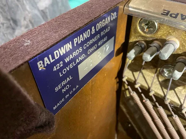 Baldwin piano - afbeelding 4 van  9