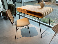 Bali bureau met stoel - afbeelding 2 van  8