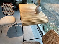 Bali bureau met stoel - afbeelding 5 van  8