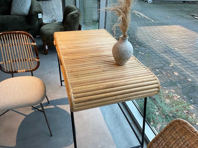 Bali bureau met stoel - afbeelding 6 van  8