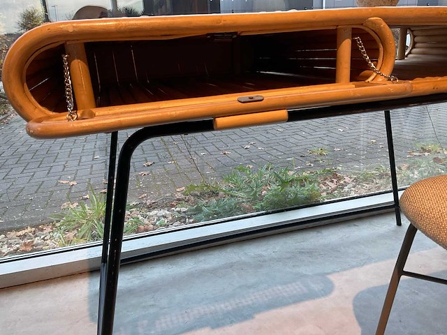 Bali bureau met stoel - afbeelding 7 van  8