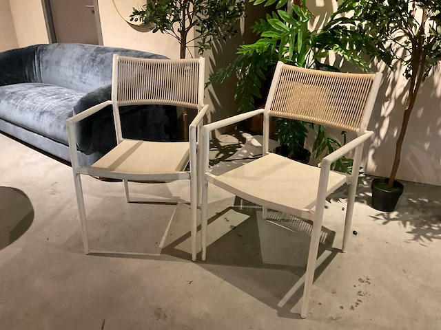 Bali tuinstoel (2x) - afbeelding 4 van  9