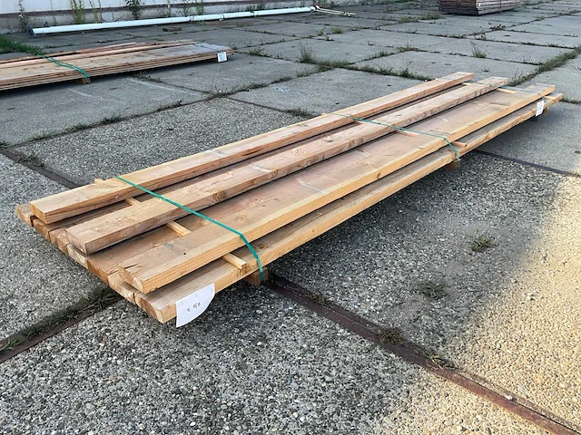 Balk fijn gezaagd douglas (10x) - afbeelding 1 van  3
