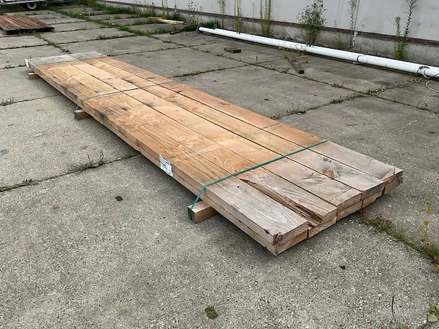 Balk fijnbezaagd douglas (10x) - afbeelding 2 van  6
