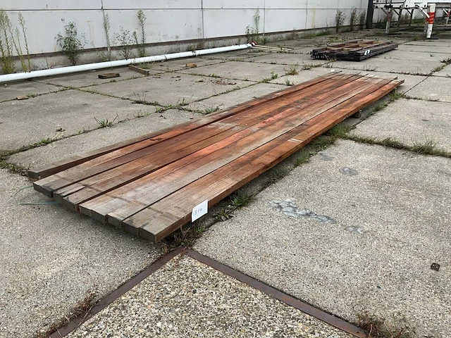 Balk ruw bezaagd okan (10x) - afbeelding 1 van  5