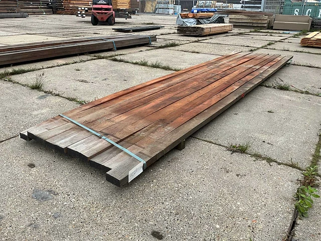 Balk ruw bezaagd okan (10x) - afbeelding 3 van  5